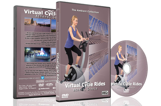 Virtual Cycle Rides - Athens Greece
